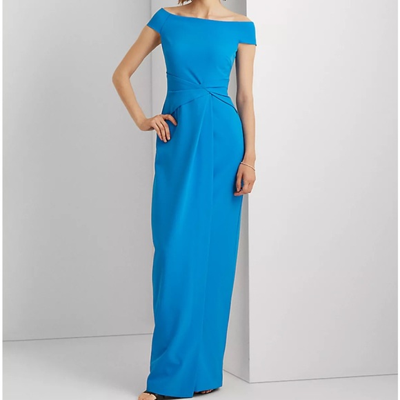 Lauren Ralph Lauren Dresses & Skirts - LAUREN RALPH LAUREN
Crepe Off-the-Shoulder Gown